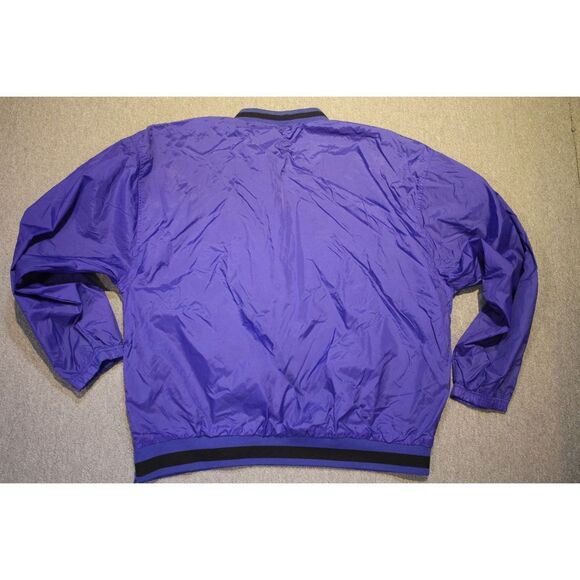 Vintage Rawlings Blue/Black Windbreaker - Size XL Pullover - Picture 4 of 4